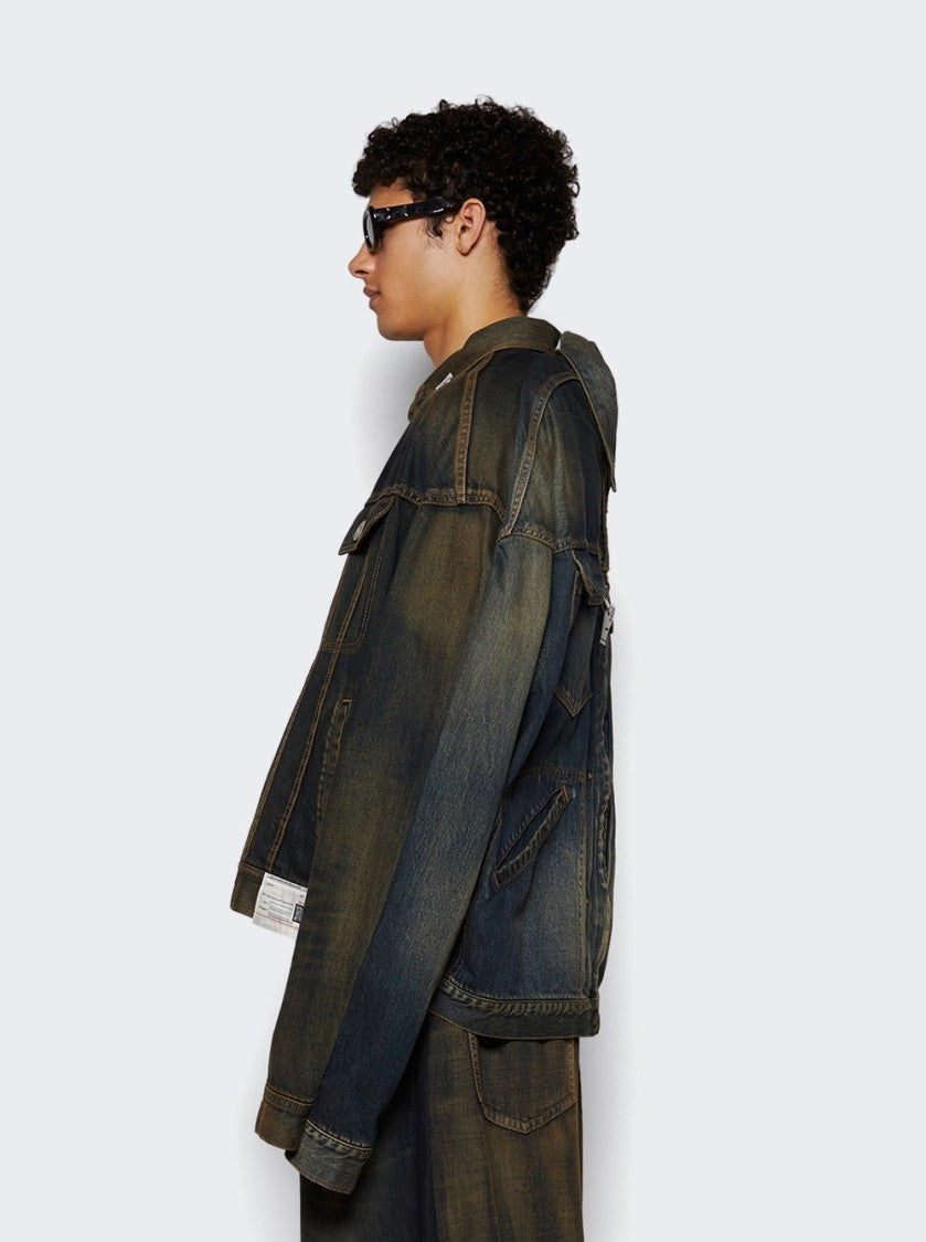 Maison Mihara Yasuhiro Both Fronts Denim Jacket Indigo