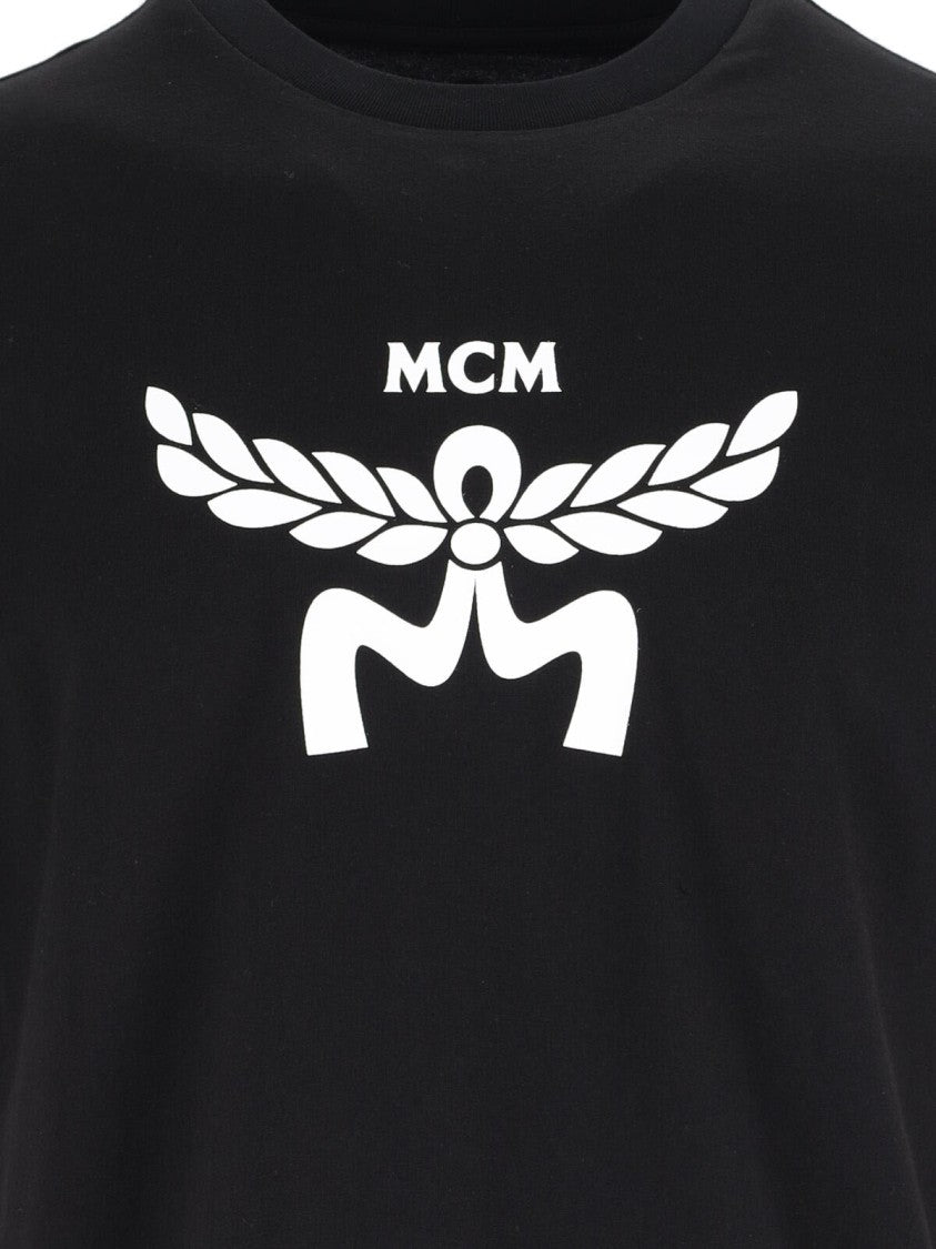 Mcm Logo T-Shirt – Black