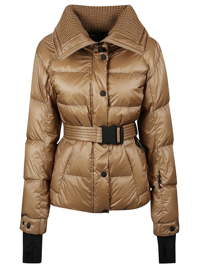 Moncler Grenoble Bataillouse Belted Quilted Short Jacket