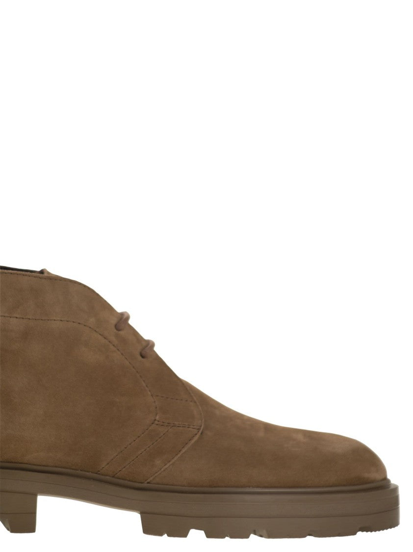 Hogan H673 - Lace-Up Ankle Boot