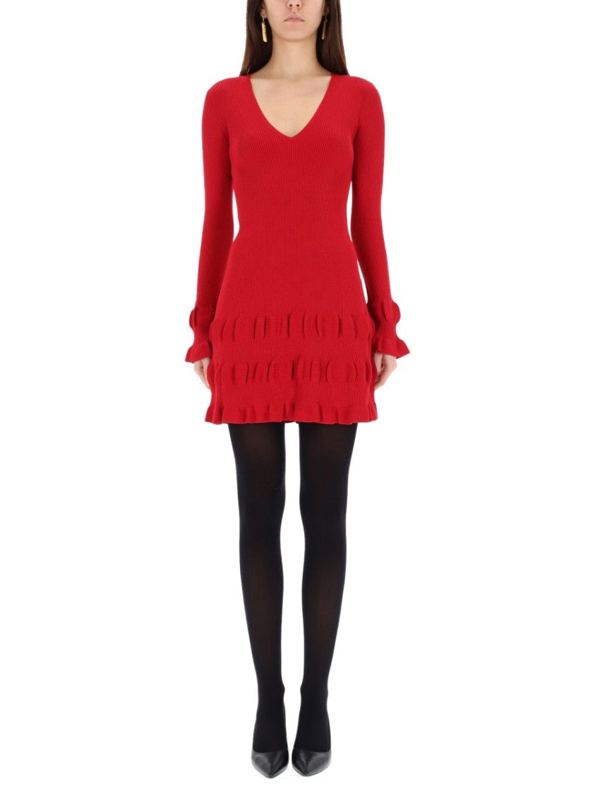 Moschino Vibrant Red Mini Dress