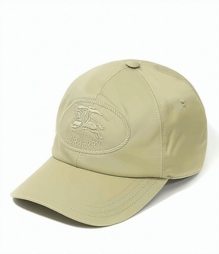 Burberry Classic Smooth Cotton Beige Baseball Cap