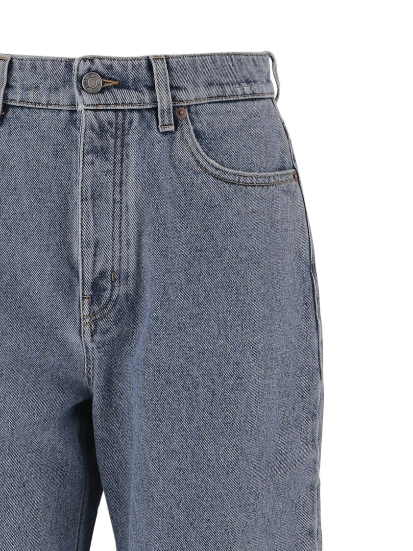 Chloé Straight-Leg Denim Jeans With Mid-Rise Waistband