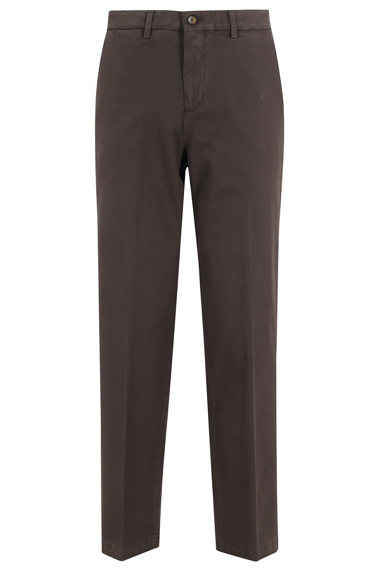 Briglia Slim Fit Brown Pants