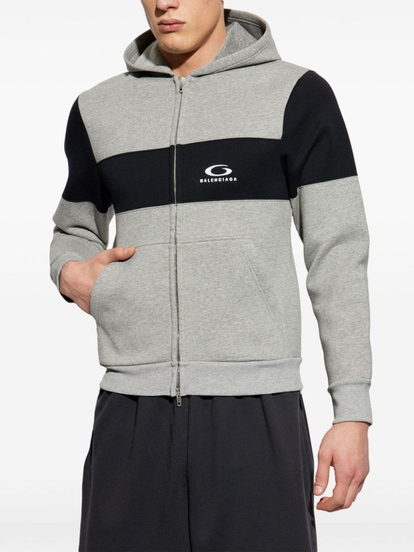 Balenciaga Full-Zip Sweatshirt