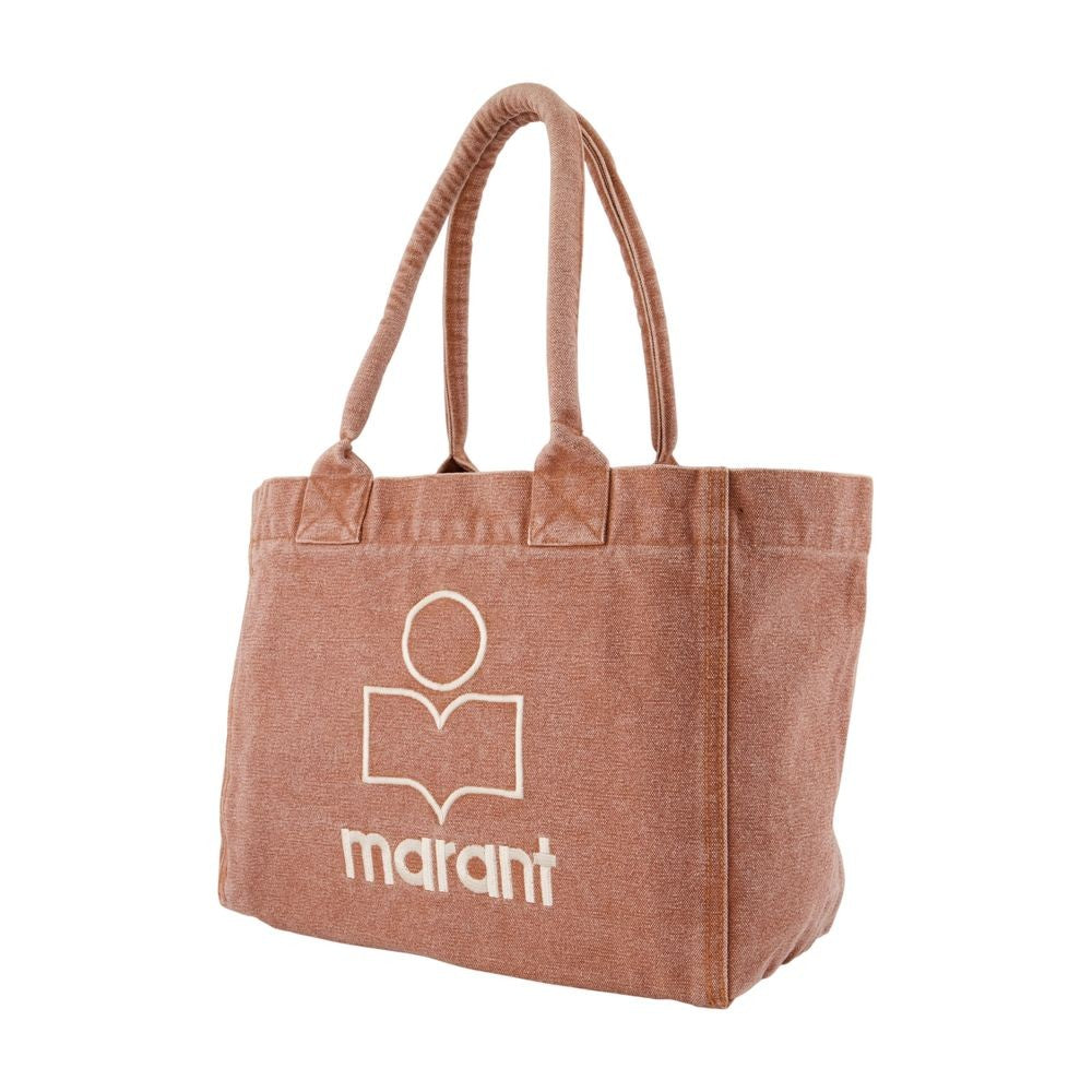 Isabel Marant Textured Cotton Shopper Bag With Padded Handles