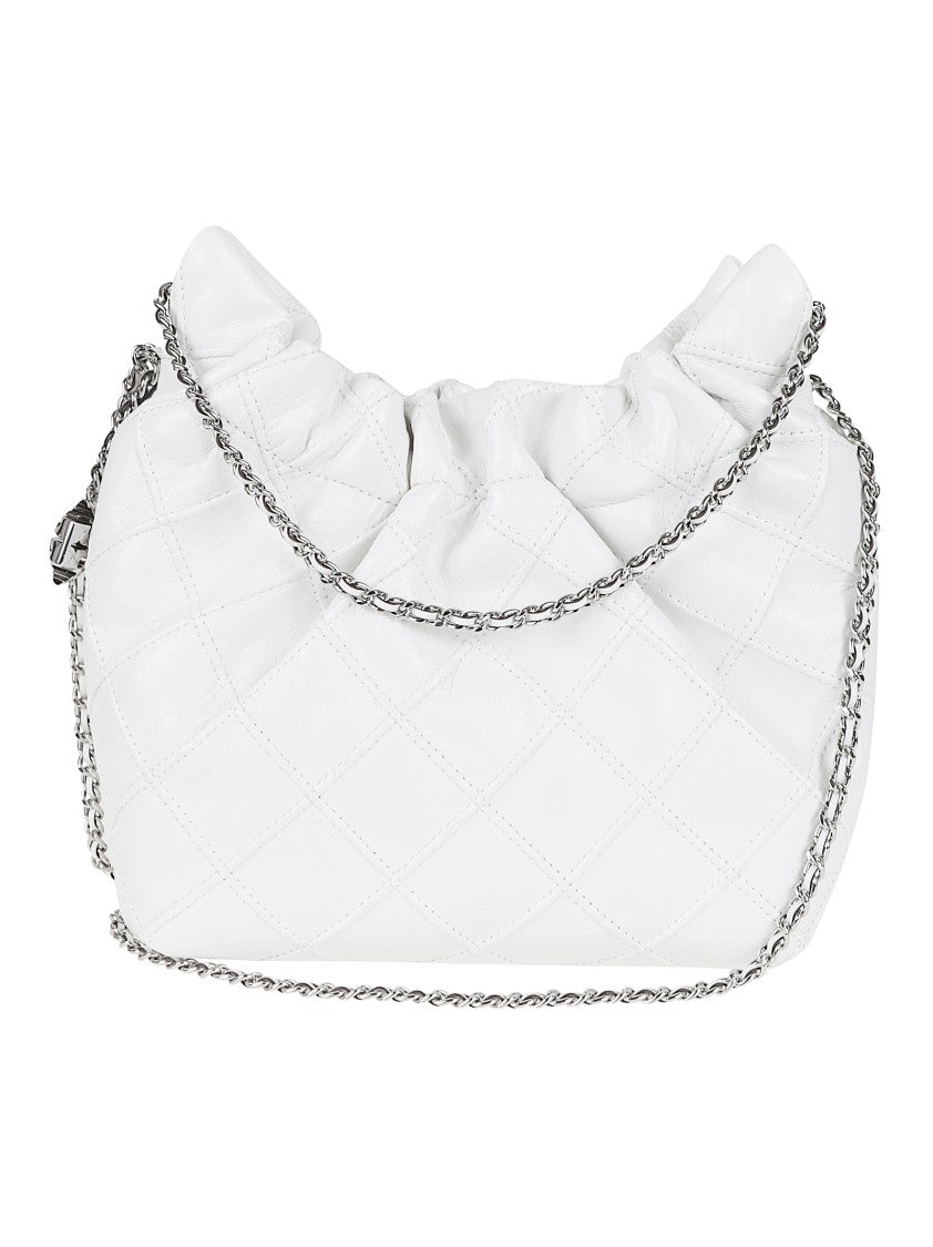 Tory Burch Quilted Lamb Leather Shoulder Bag