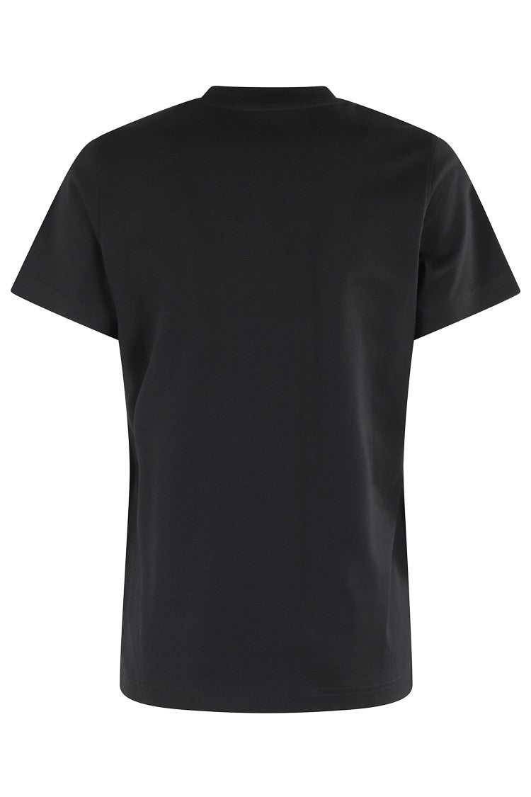 Moschino Playful Black Cotton T-Shirt With Iconic Bear Design