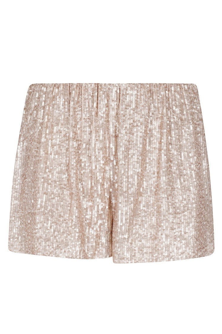 Norma Kamali Boyfriend Elephant Sweatshort - Rose Gold