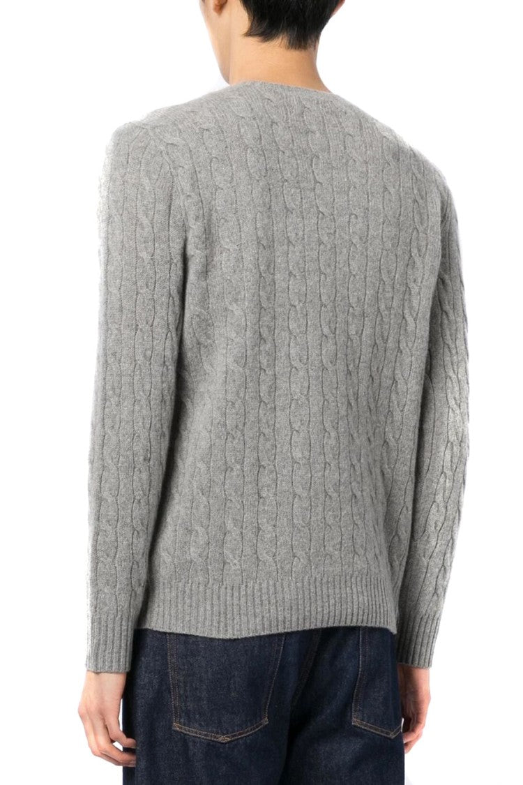 Polo Ralph Lauren Cable Knit Grey Knitwear