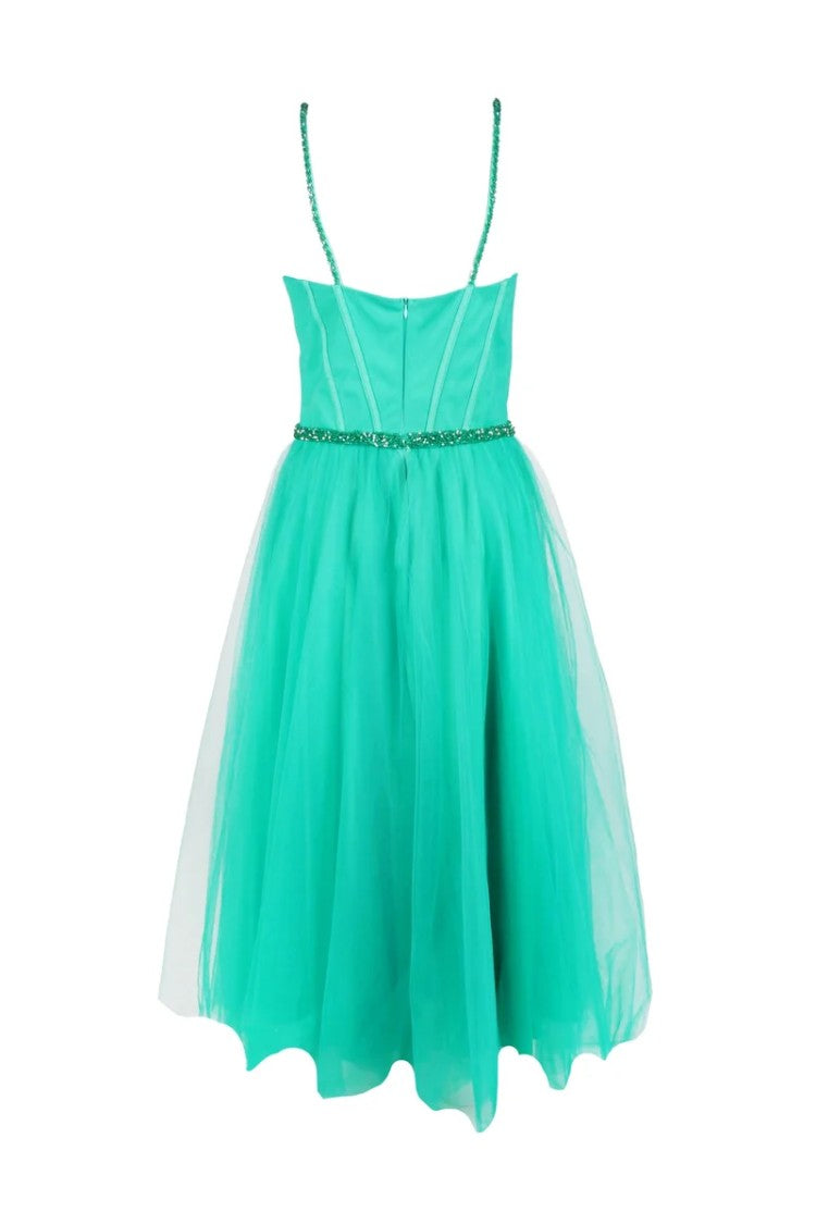 Soani Ethereal Tulle Midi Dress