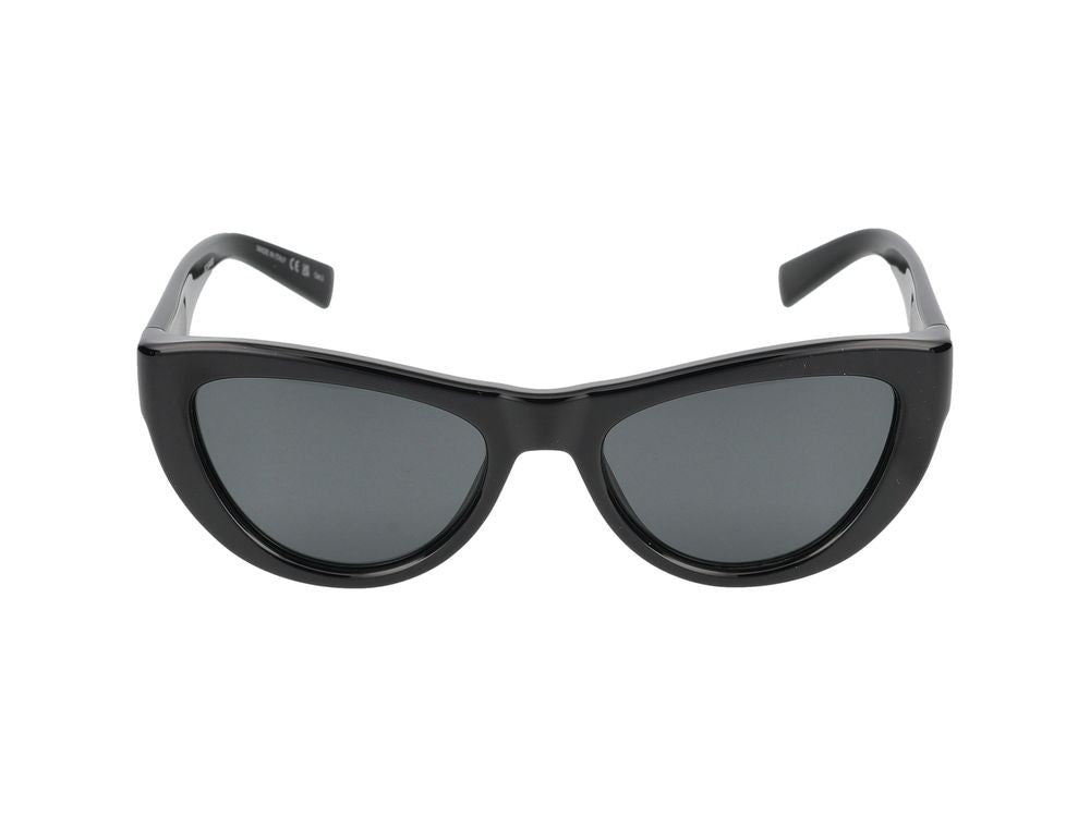 Saint Laurent Black Bold Cat-Eye Sunglasses