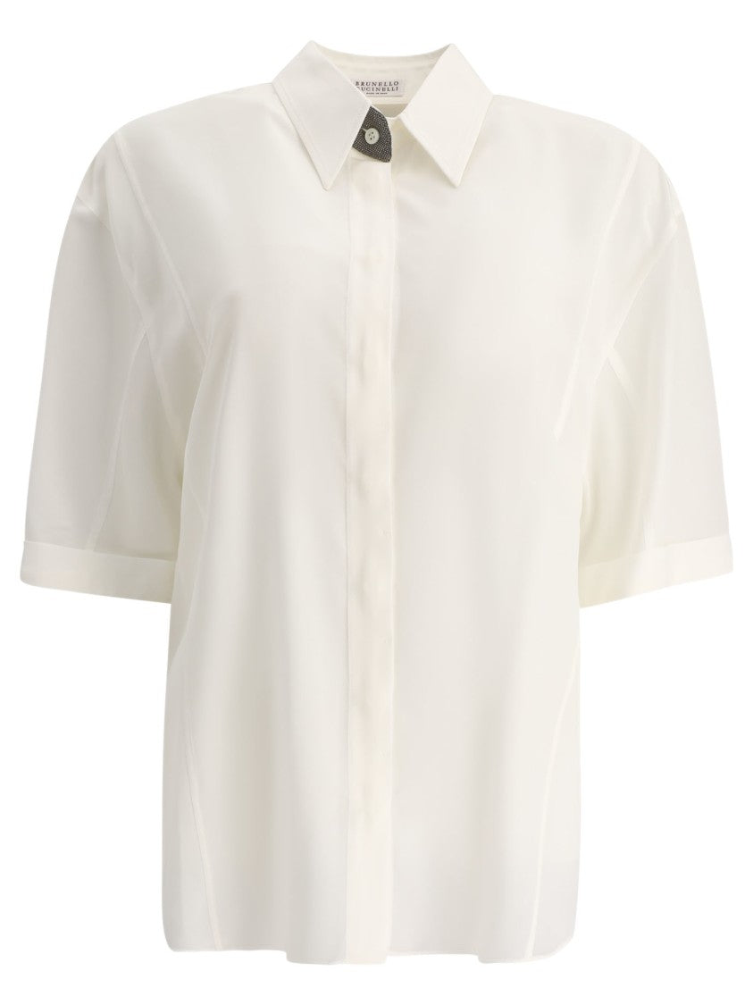 Brunello Cucinelli "Precious Buttonhole" Shirt