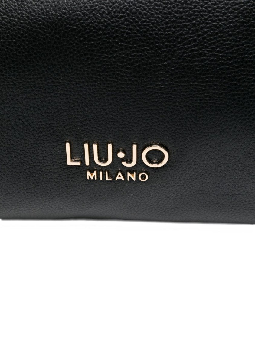 Liu Jo Textured Cylindrical Handbag With Studded Accents