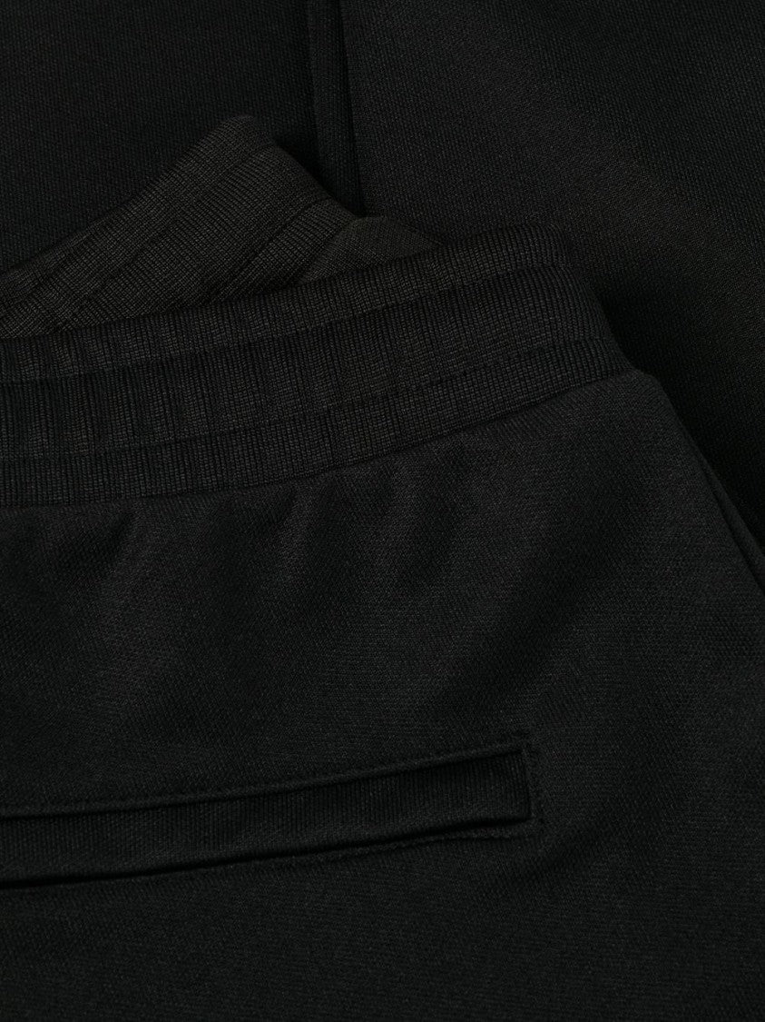 Kenzo Relaxed Fit Casual Trousers With Subtle Embroidered Logo