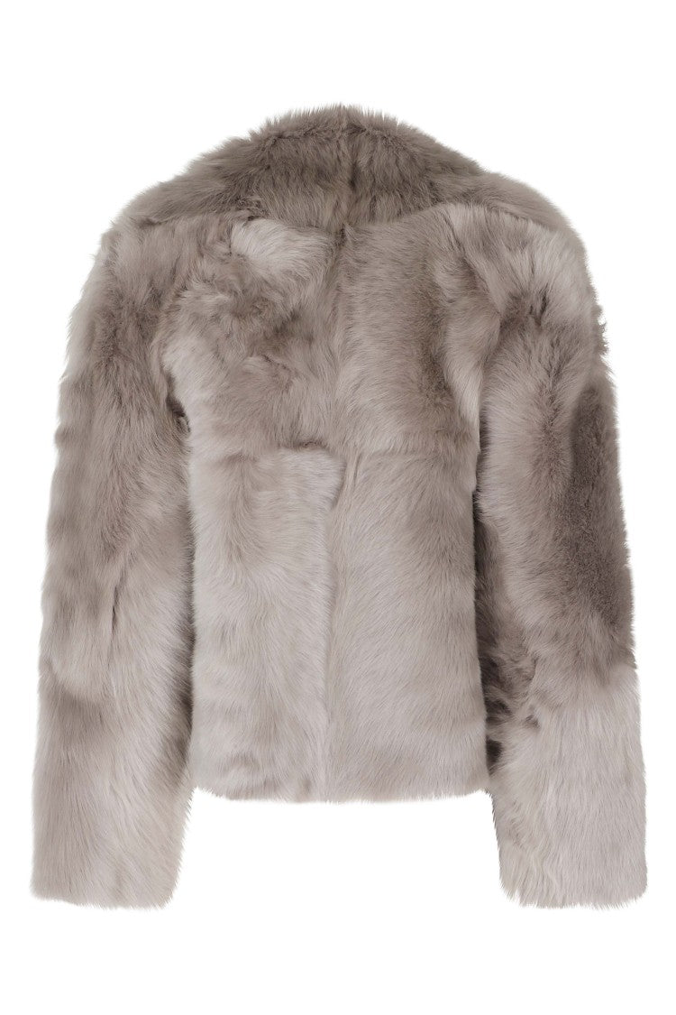 Blancha Dove Grey Toscana Shearling Jacket