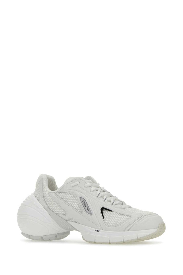 Givenchy White Mesh And Synthetic Leather Tk-Mx Sneakers