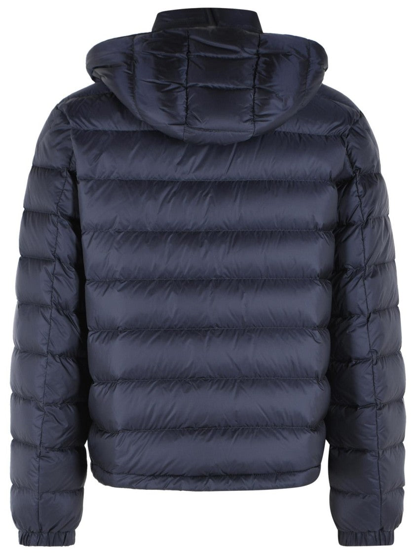 Moncler 'Verith' Blue Polyamide Down Jacket