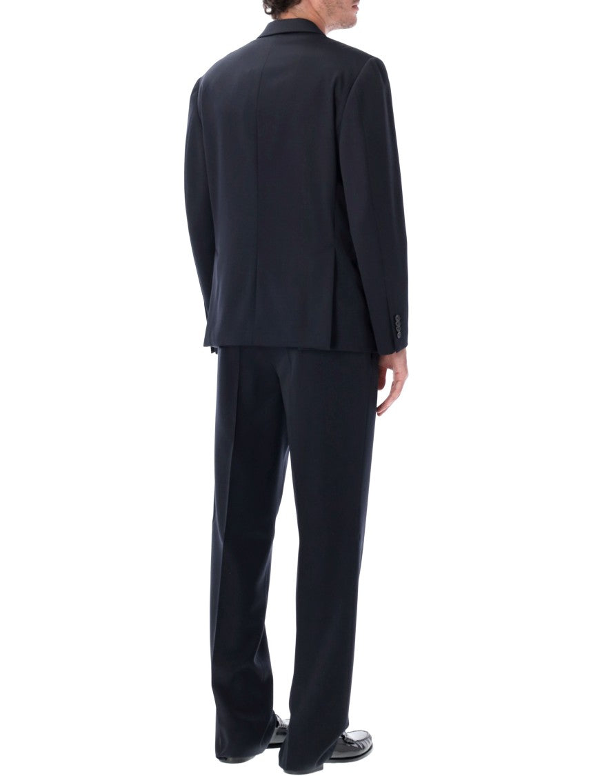 Lardini Double-Breasted Wool Lapel Suit