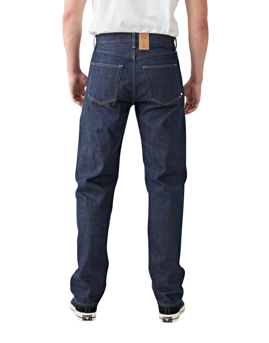 Tenue Relaxed Fit High Waist Denim Jeans With Tapered Leg