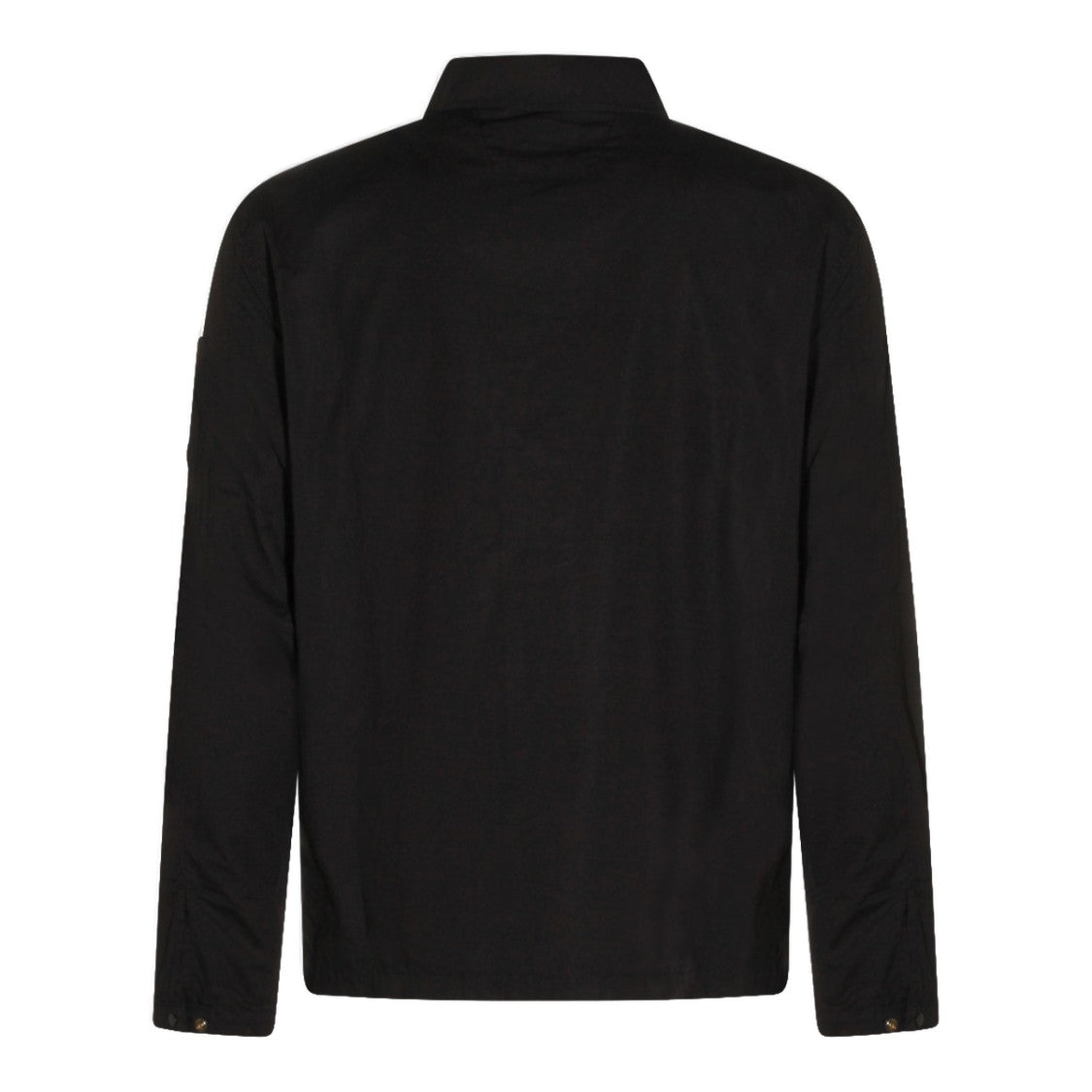 C.P. Company Long-Sleeve Black Shirt With Stand Collar
