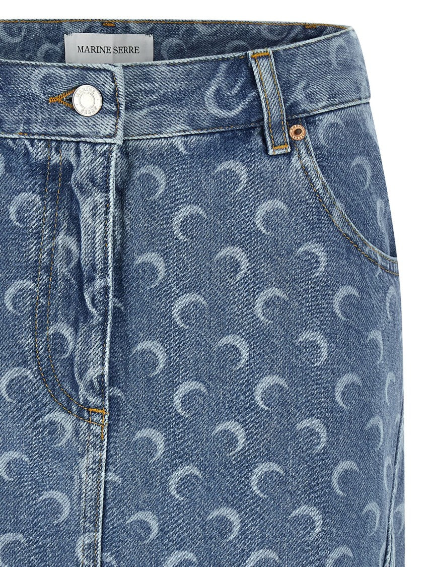 Marine Serre 'Moon' Skirt