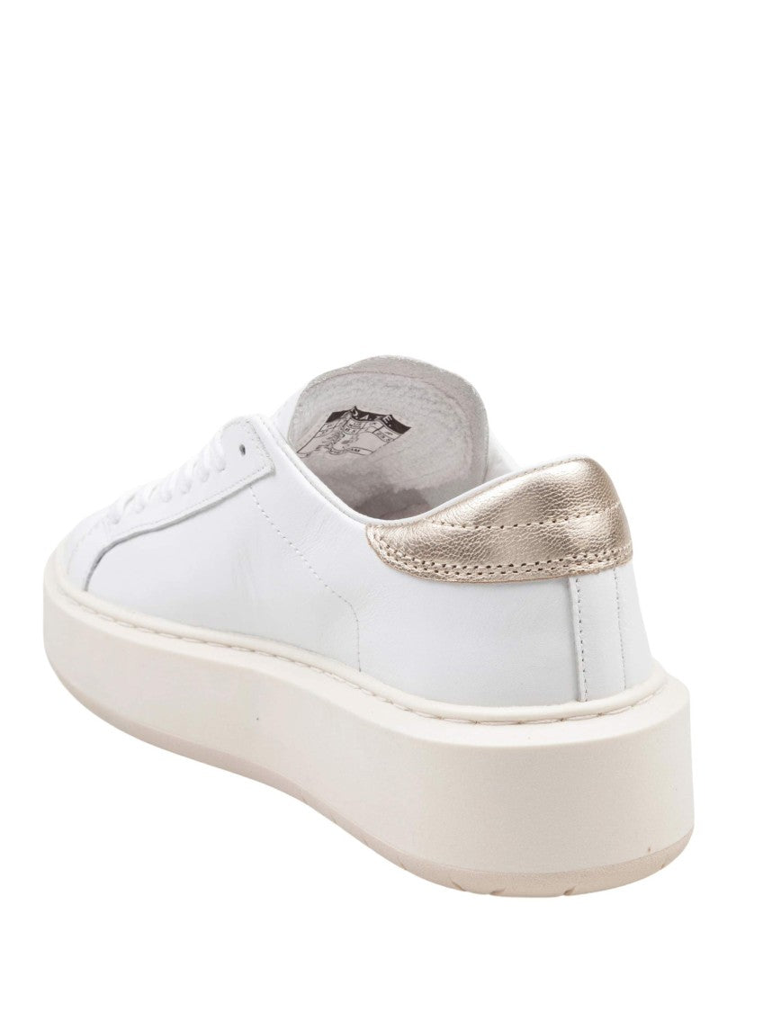 D.A.T.E D.A.T.E. Hill Low Leather Sneakers, White