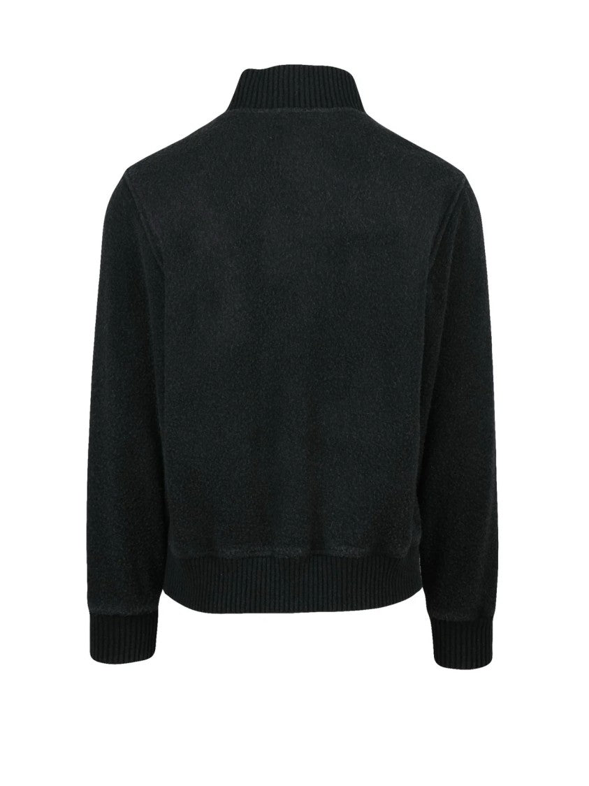Circolo 1901 Black Virgin Wool-Blend Jacket