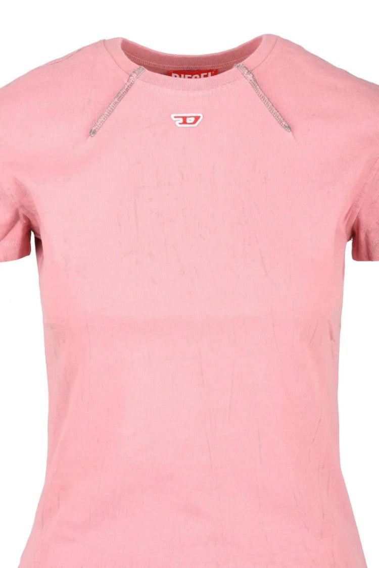 Diesel Women's T-Shirt - Pink