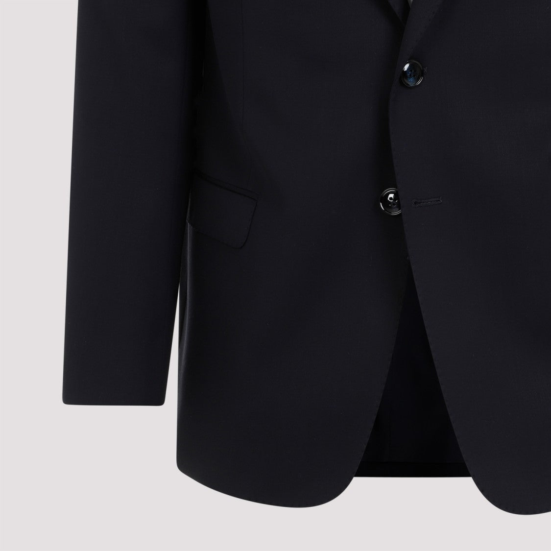 Giorgio Armani Dark Navy-Blue Virgin Wool Suit