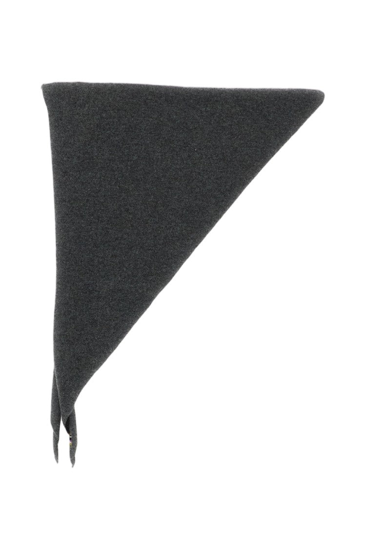 Extreme Cashmere Grey Bandana Cashmere-Blend Triangle Scarf