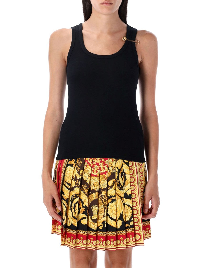 Versace Safety Pin Tank Top