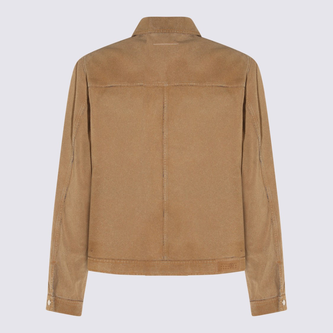 Mm6 By Maison Margiela Structured Brown Jacket