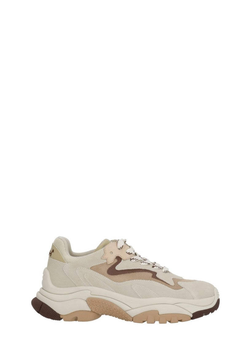 Ash Beige Addict Suede Sneakers