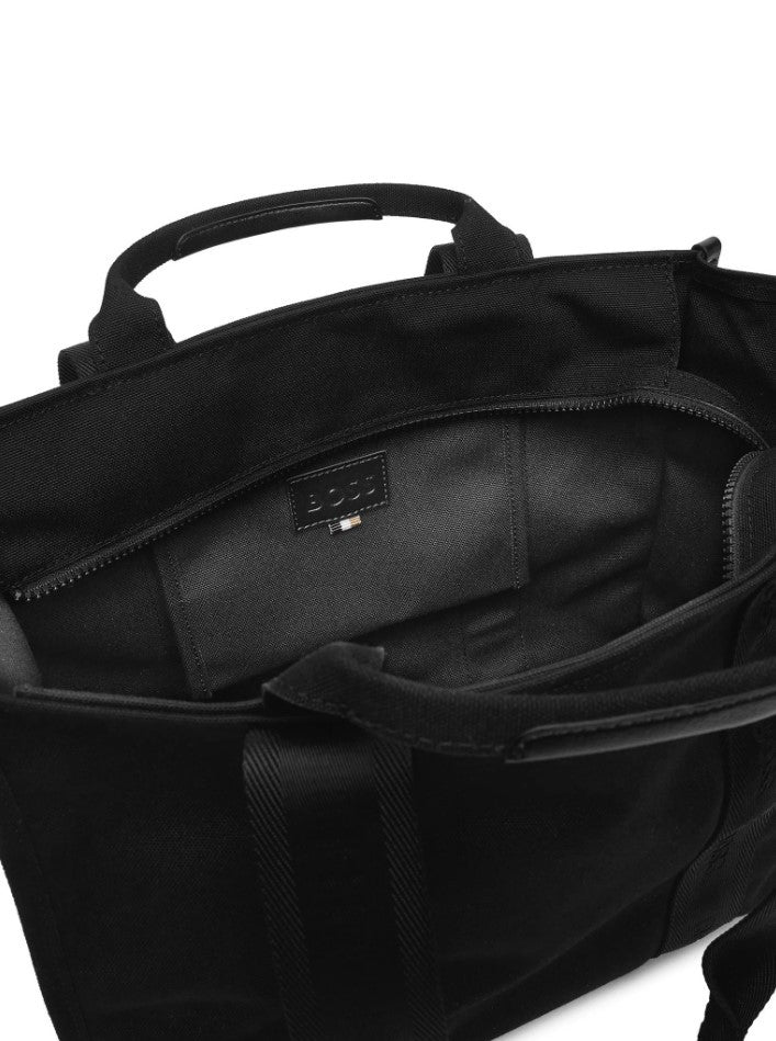 Boss Beige Sandy Tote Zip Closure Bag