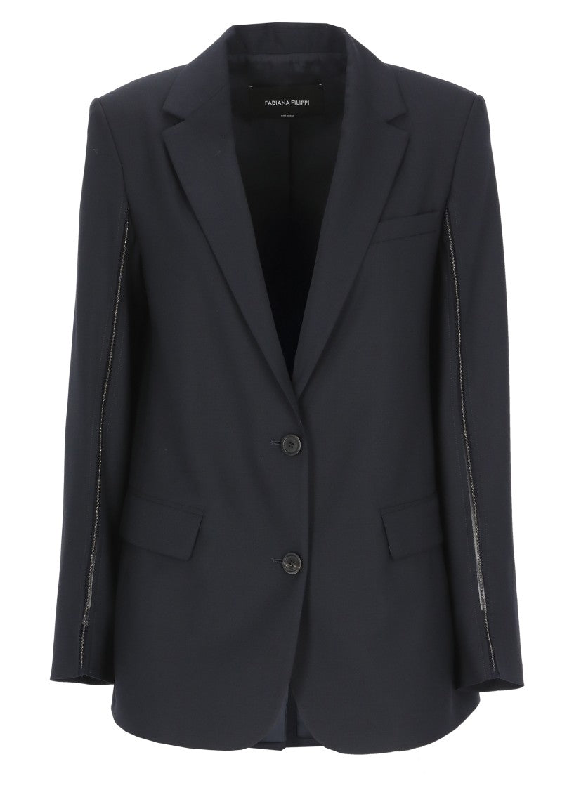 Fabiana Filippi Lightpoint Detail Blazer
