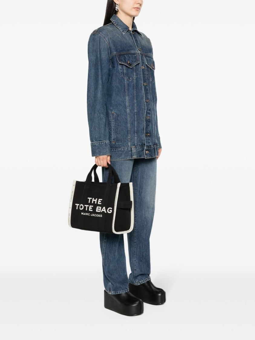 Marc Jacobs Structured Black Tote Bag