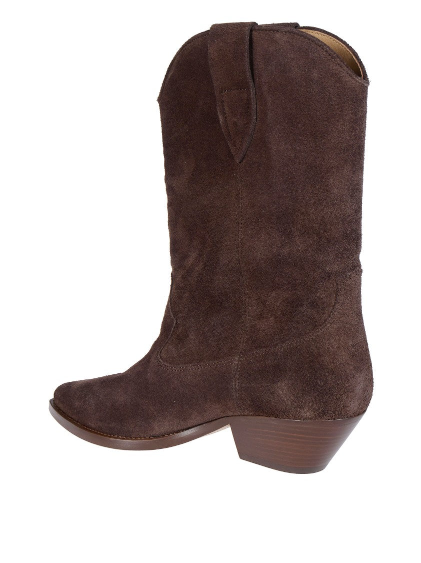 Isabel Marant Duerto-Gz Mid-Calf Suede Boots