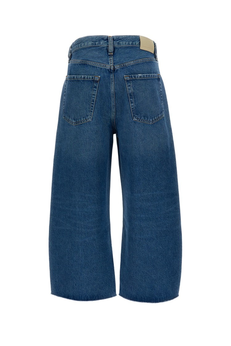 Citizens Of Humanity Chaya Wash Rigid Denim Cropped Jeans