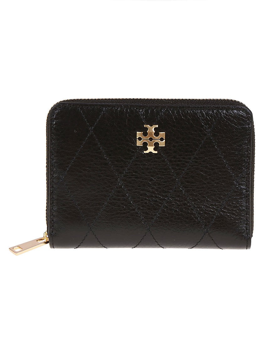 Tory Burch Charlie Quilted Small Zip Wallet