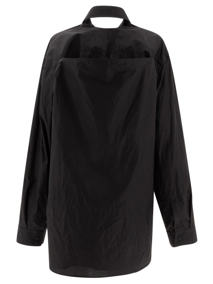 Balenciaga "Suspended" Shirt-Effect Dress