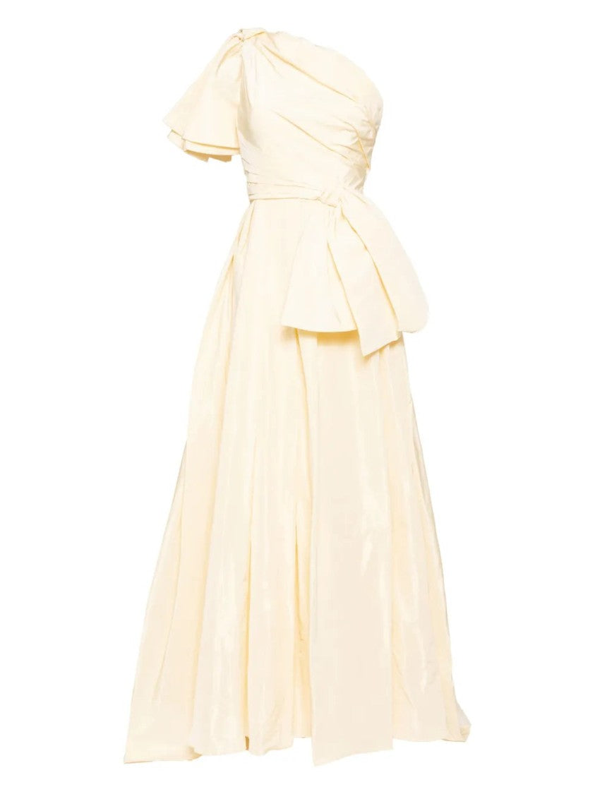 Saiid Kobeisy Aqua Sky Taffeta Evening Dress