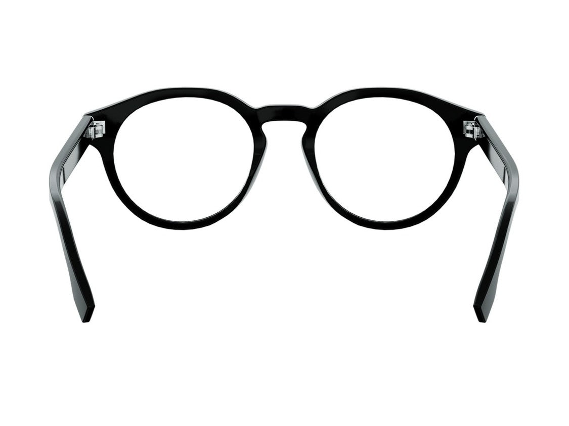 Fendi Fe50130i Bold Round Acetate Eyeglasses