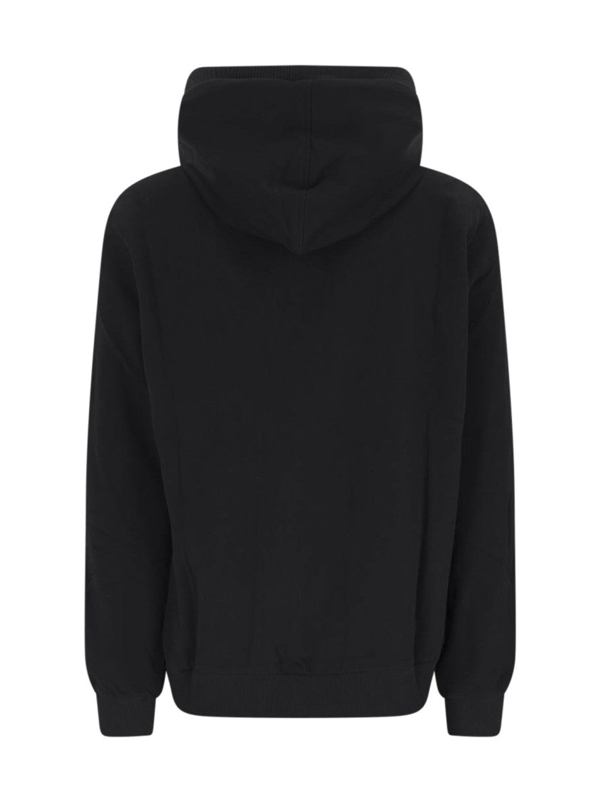 Dolce & Gabbana Logo Zip Hoodie – Black