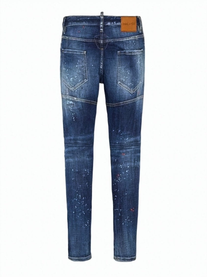 Dsquared2 Slim Fit Distressed Denim Pants