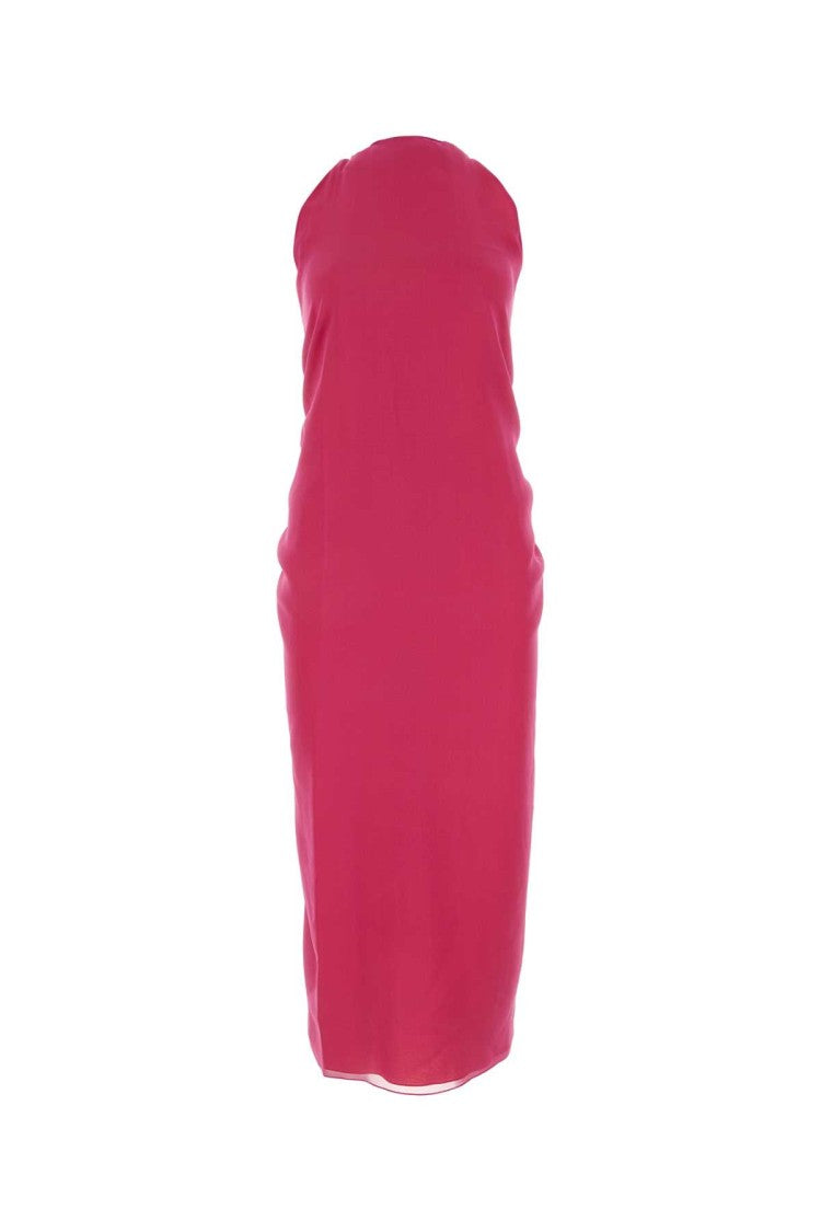 Fendi Fuchsia Silk Dress