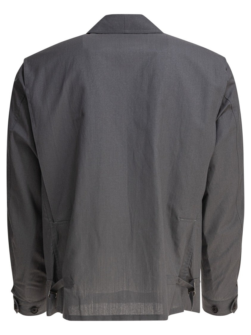 Kaptain Sunshine Wool-Paper Blend Jacket With Modern Fit