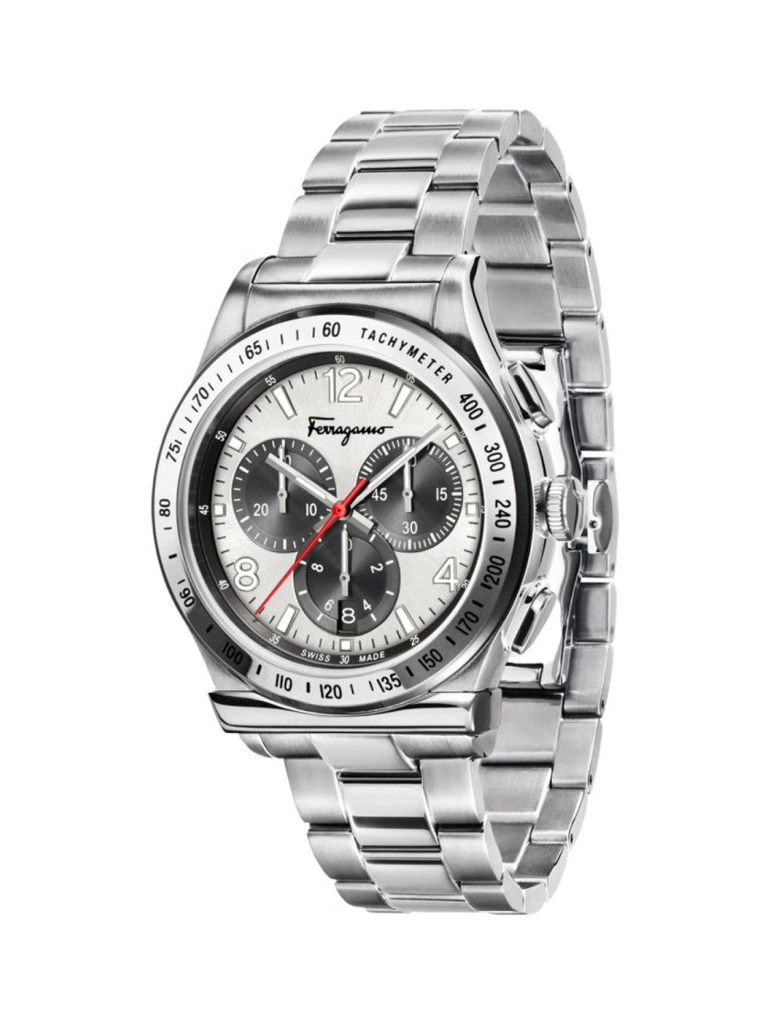 Ferragamo 1898 42Mm Chronograph Watch