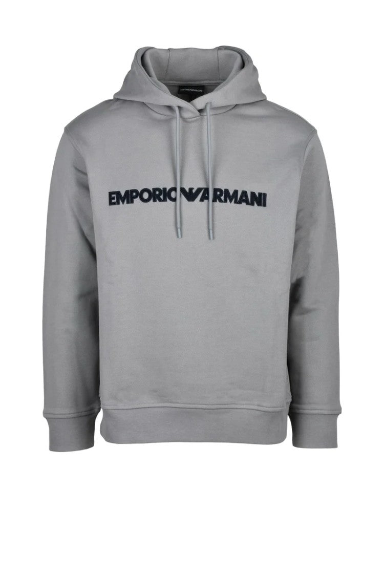 Emporio Armani Cotton Sweatshirt - Grey