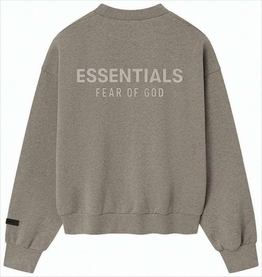 Fear Of God Relaxed Fit Fleece Zip-Up Hoodie